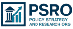 Logo of the Policy Strategy and Research Organization (PSRO).